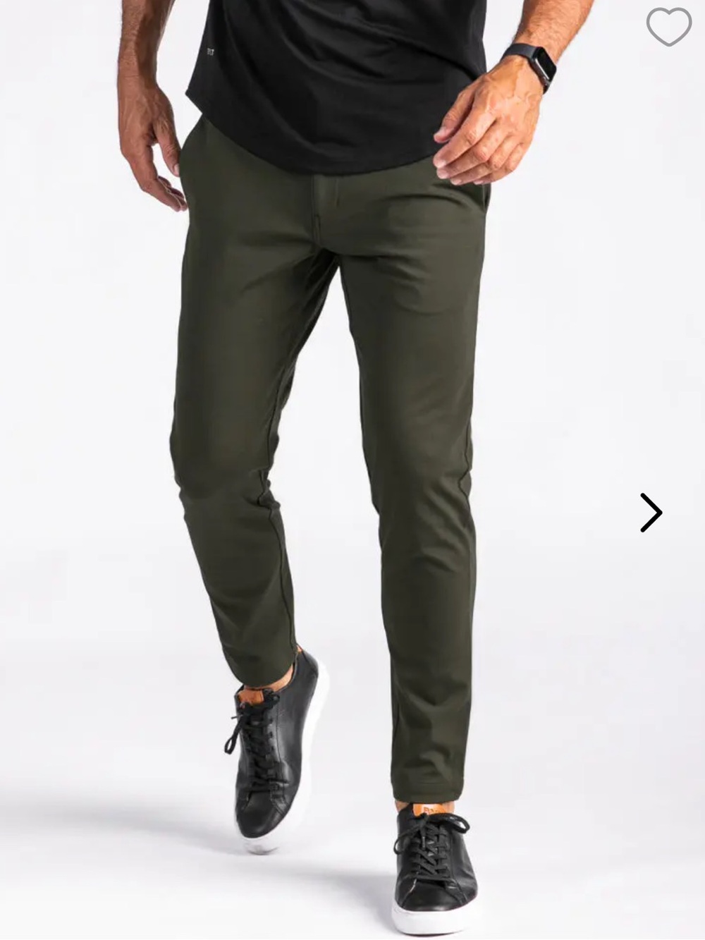 BYLT Basics Men’s Green Everyday Pant 2.0 Size Medium
